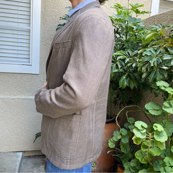 Brown Armani Collezioni wool jacket - Picture 8 of 12